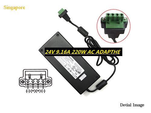*Brand NEW*FSP220-AAAN2 9NA2201209 FSP 24V 9.16A 220W-4Hole-Green AC ADAPTHE POWER Supply